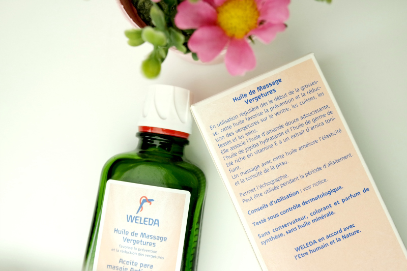 huile grossesse weleda