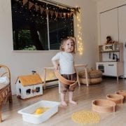 principe d'une chambre montessori pour bébé