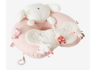 coussin bebe vert baudet