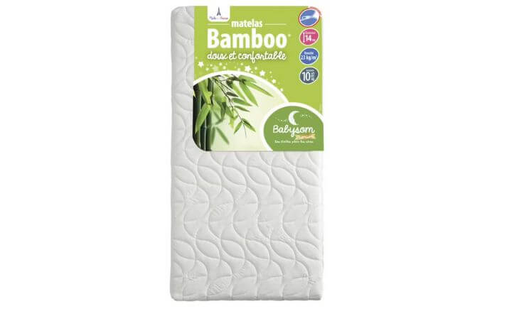 matelas bébé babysom bambou