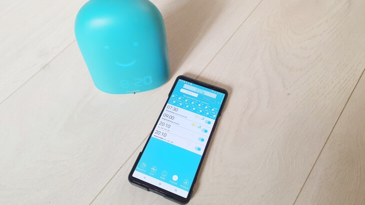appli reveil connecte remi pour les enfants