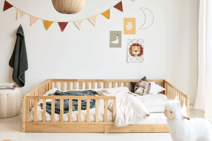 lit montessori au sol petite amelie