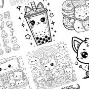 coloriages kawaii à imprimer