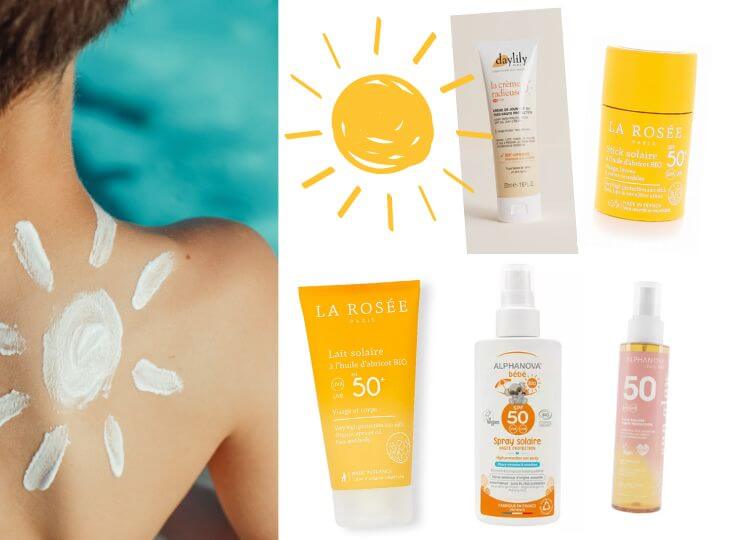mes crèmes solaires préférées pour bébés, enfants et maman
