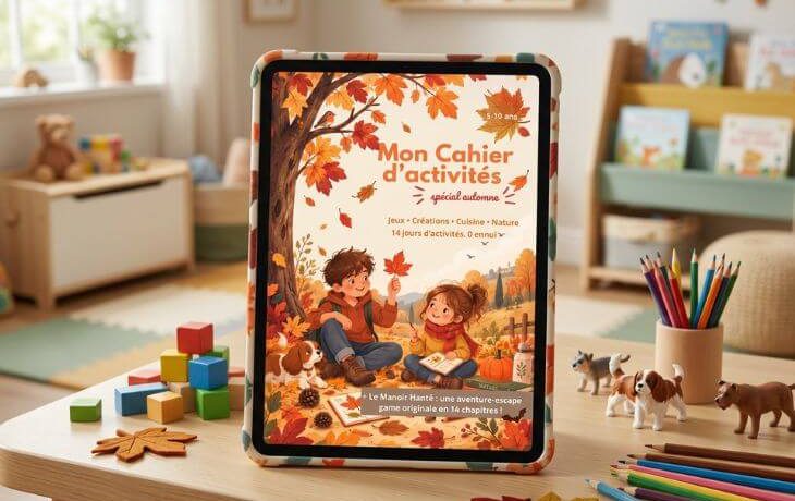 cahier d'activites automne pour les enfants