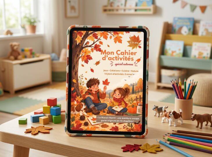 cahier d'activites automne pour les enfants